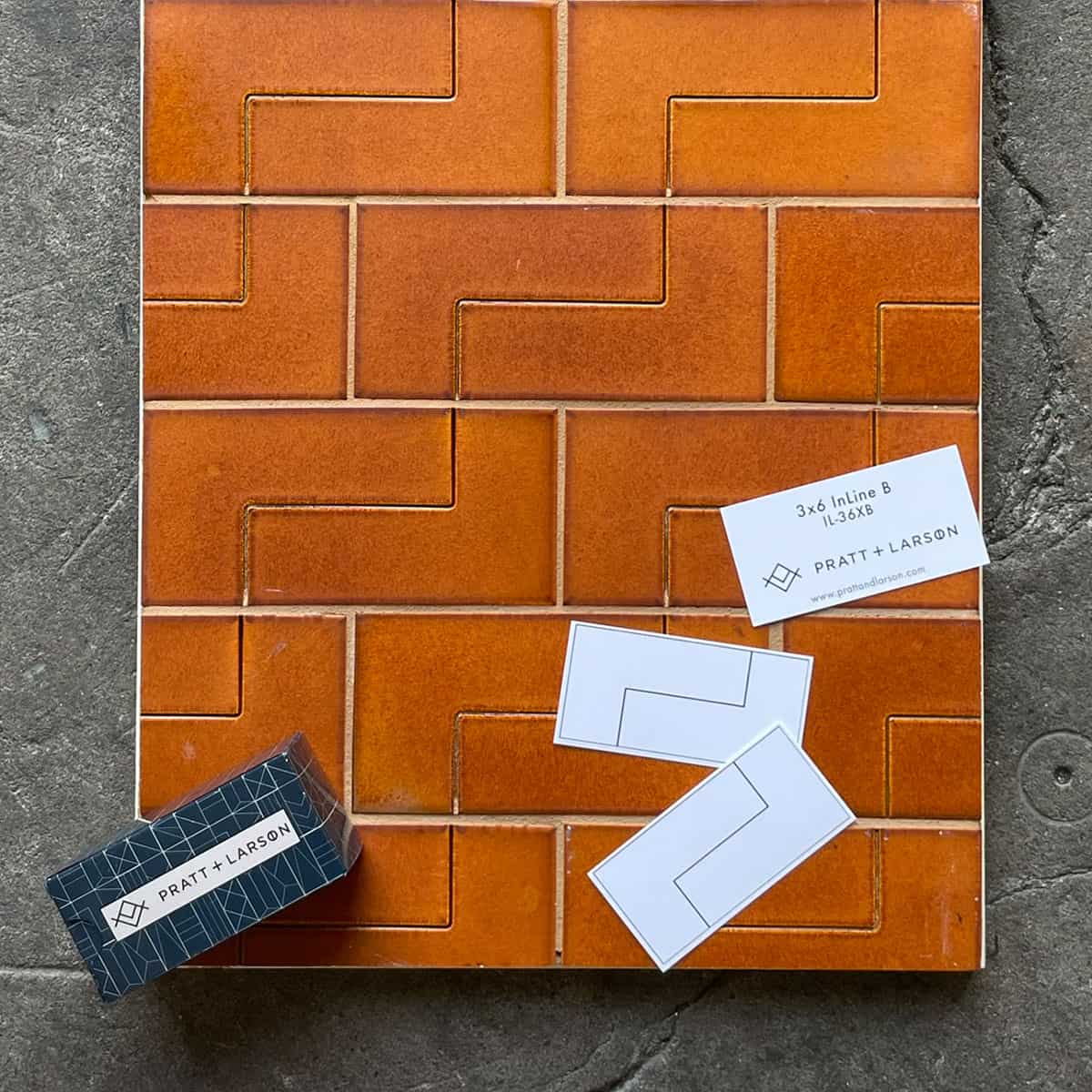 inlinecardsrust Pratt + Larson InLine Cards Pratt + Larson