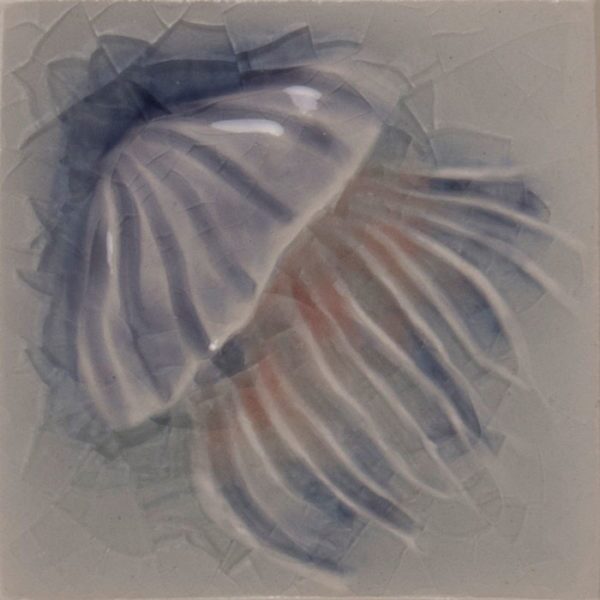 Pratt and Larson Tile 2×2 Jellyfish WW5   Pratt + Larson   