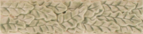 Pratt and Larson Tile 2×8 Oak Leaf CW72b   Pratt + Larson   