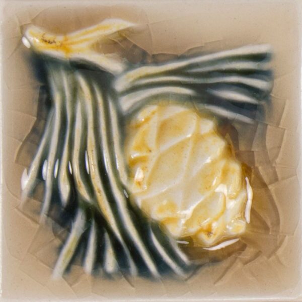 Pratt and Larson Tile 2×2 Pinecone BBF WW71   Pratt + Larson   
