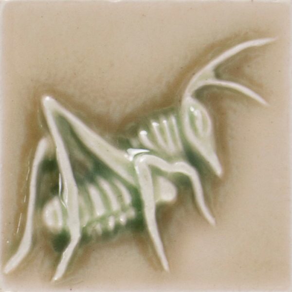 Pratt and Larson Tile 2×2 grasshopper WW40   Pratt + Larson   