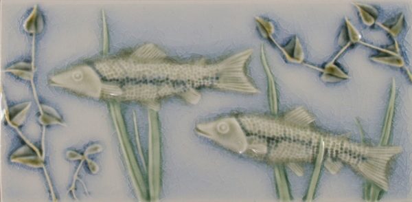 Pratt and Larson Tile 4×8 Pond Minnow WW8   Pratt + Larson   