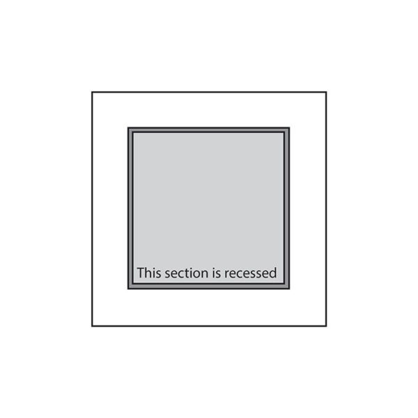 Pratt and Larson Tile Frame B 4×43   Pratt + Larson   