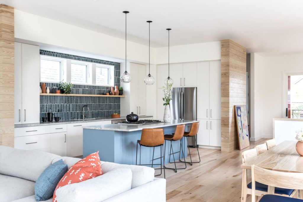 Textured Kitchen   Pratt + Larson