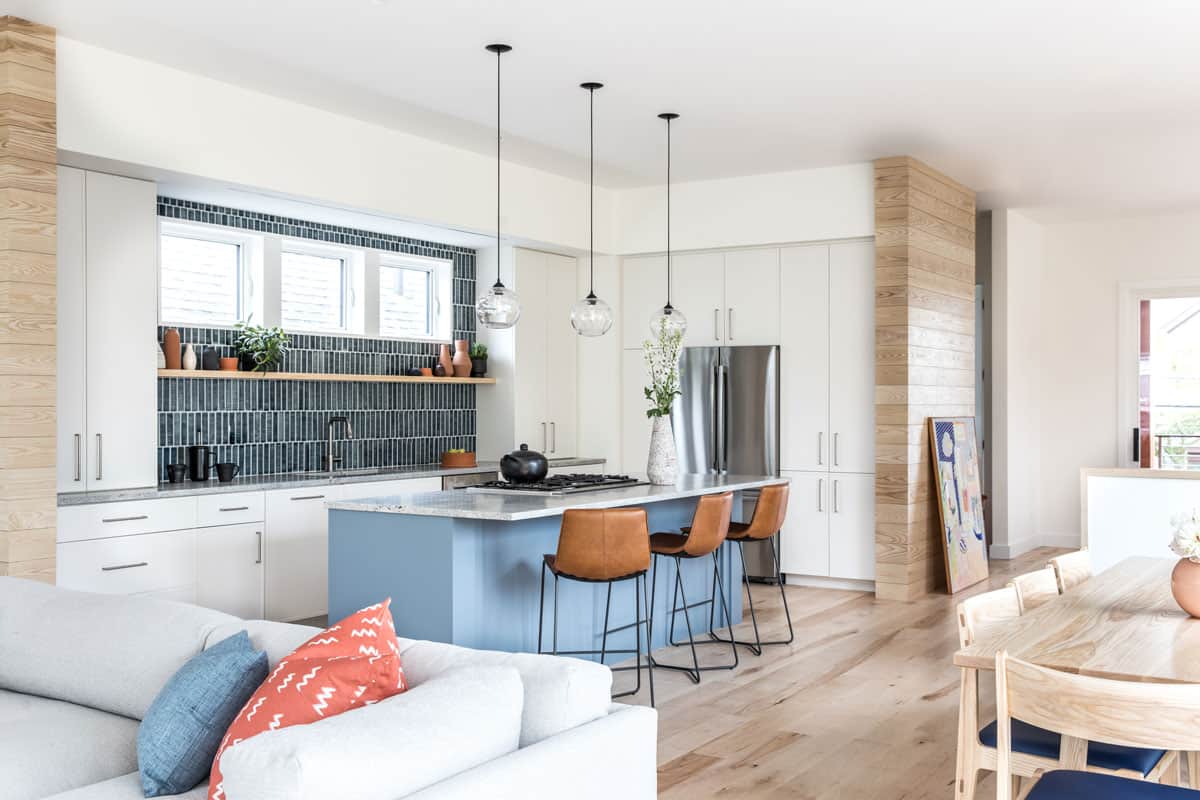 Textured Kitchen   Pratt + Larson