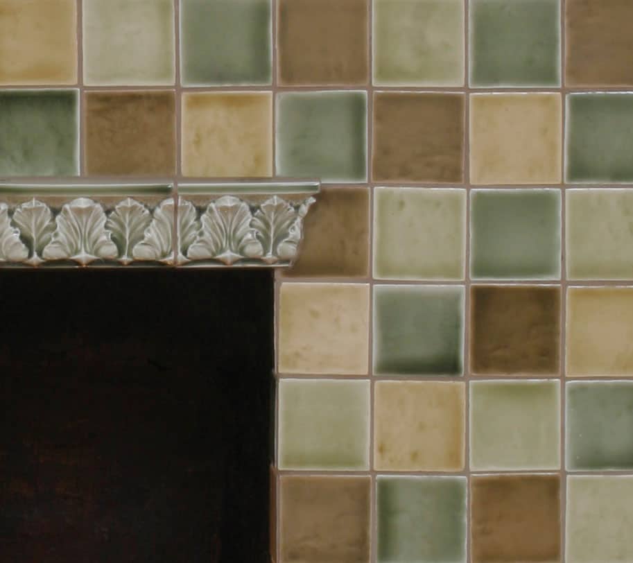 Watercolor Glaze Fireplace   Pratt + Larson   
