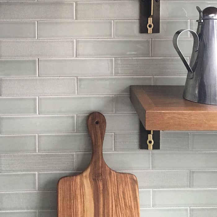 Celadon Subway Tiles   Pratt + Larson