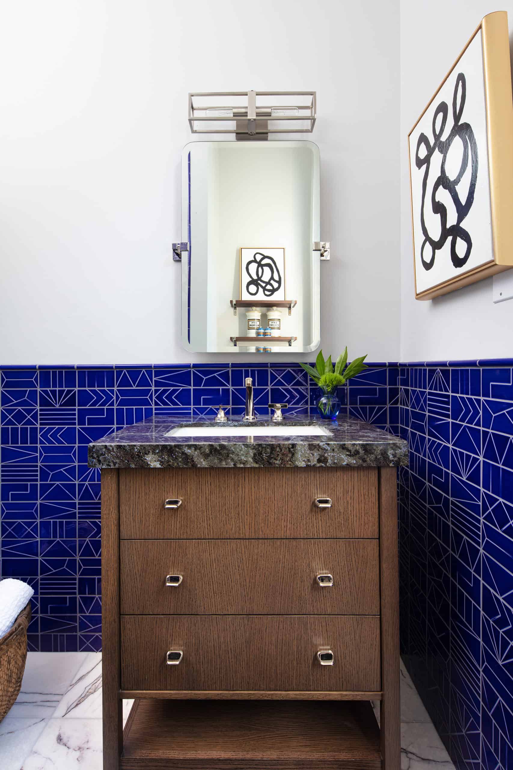 Cobalt InLine Vanity   Pratt + Larson