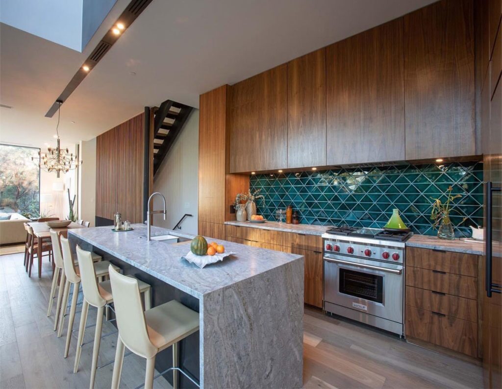 Triangle Backsplash   Pratt + Larson