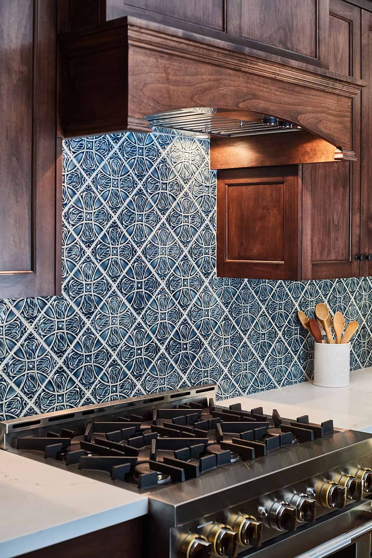 Vine Relief Backsplash   Pratt + Larson