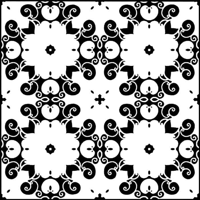 Embossed A 6×6   Pratt + Larson   