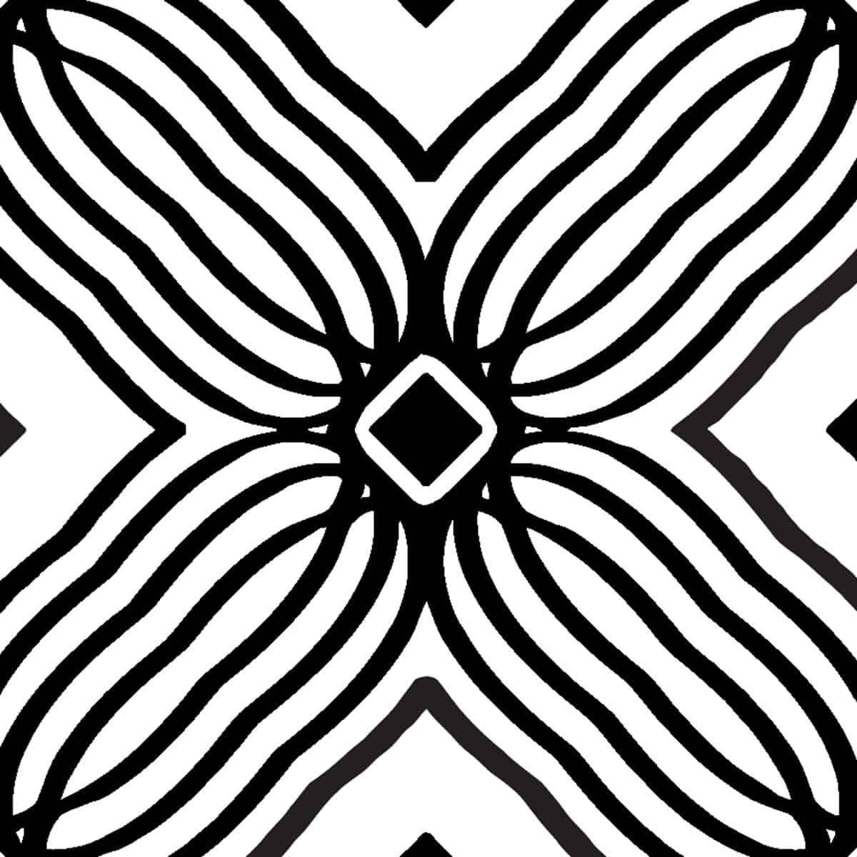 Embossed D 3×3   Pratt + Larson   