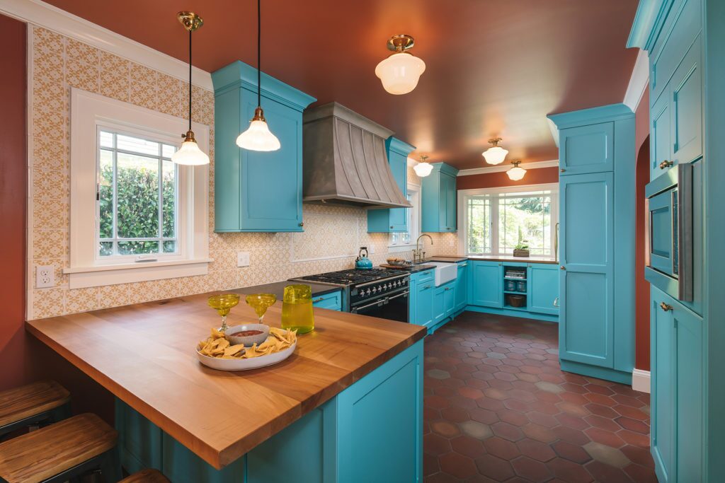 Embossed Marigold Kitchen   Pratt + Larson