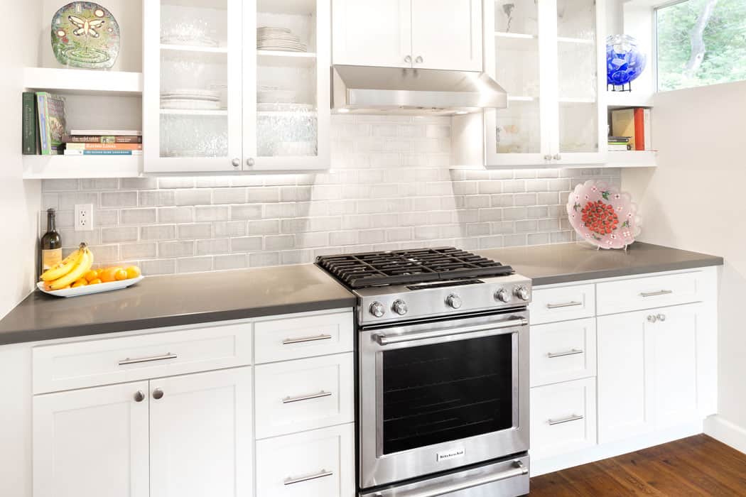 Textured Field Backsplash   Pratt + Larson