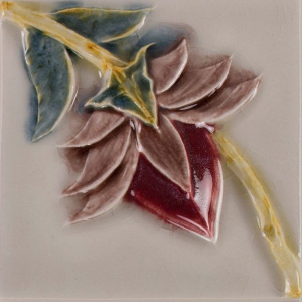 Pratt and Larson Tile 4×4 Vine Flower A WW90 e1436411767838   Pratt + Larson   