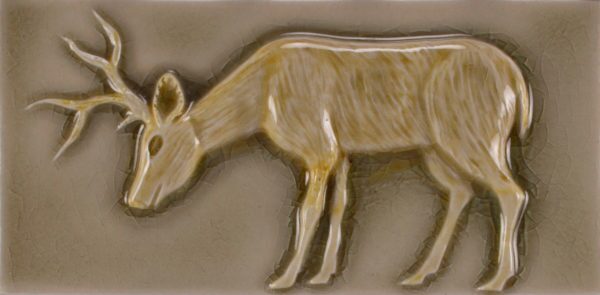Pratt and Larson Tile 4×8 Deer WW40   Pratt + Larson   