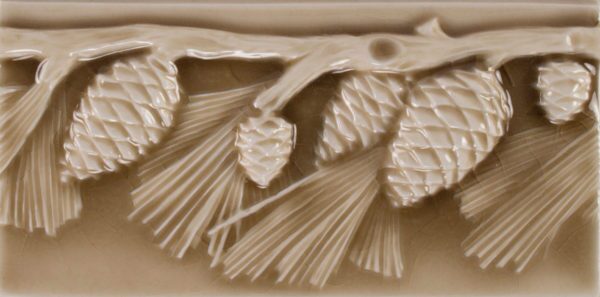 Pratt and Larson Tile 4×8 Pinecone W74   Pratt + Larson   