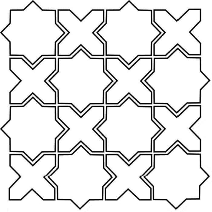 PrattandLarsonTileMOLMP2 Pratt + Larson Large Mosaic Pattern 2 Pratt + Larson
