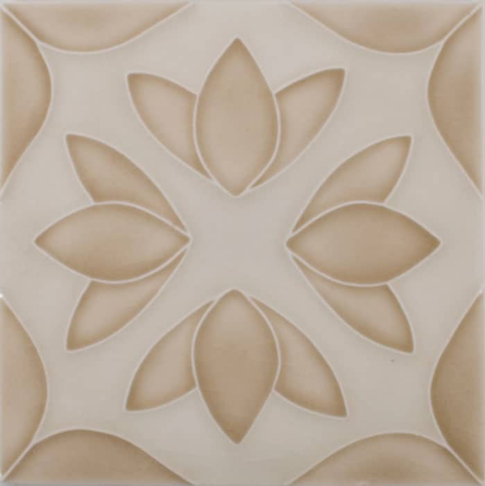PrattandLarsonTileMotifGdesertdove Pratt + Larson Motif G 6×6 Pratt + Larson