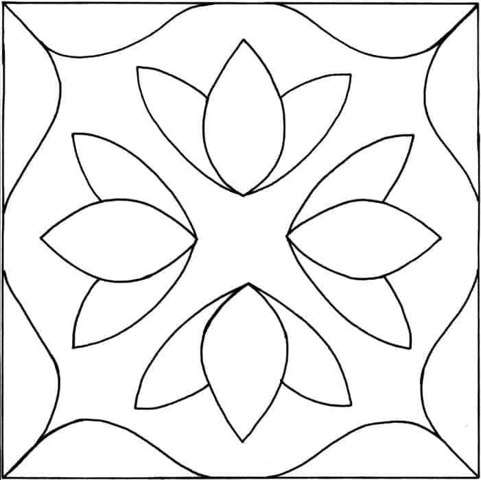 PrattandLarsonTileMotifG Pratt + Larson Motif G 6×6 Pratt + Larson