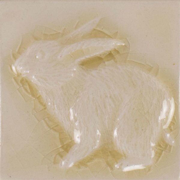 Pratt and Larson Tile 2×2 Rabbit W20   Pratt + Larson   