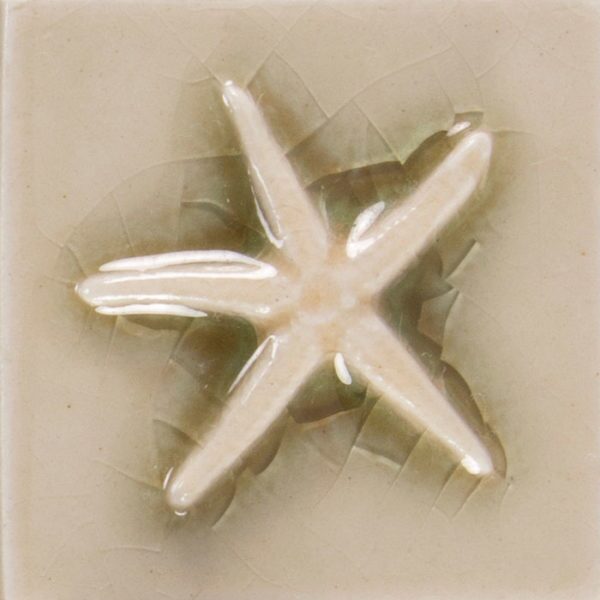 Pratt and Larson Tile 2×2 Starfish WW40   Pratt + Larson   