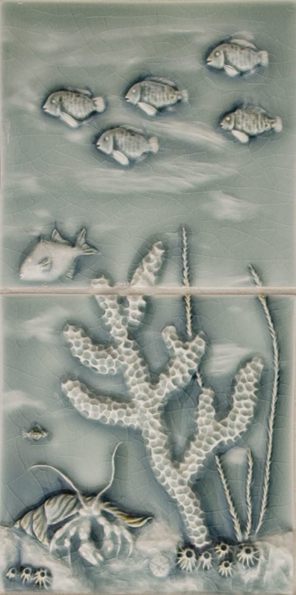 Pratt and Larson Tile Coral panel DW7   Pratt + Larson   