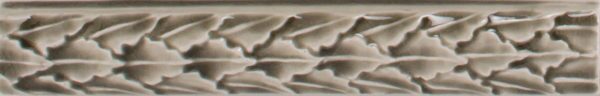 Pratt and Larson Tile 1×8 Rose Leaf WW76   Pratt + Larson   