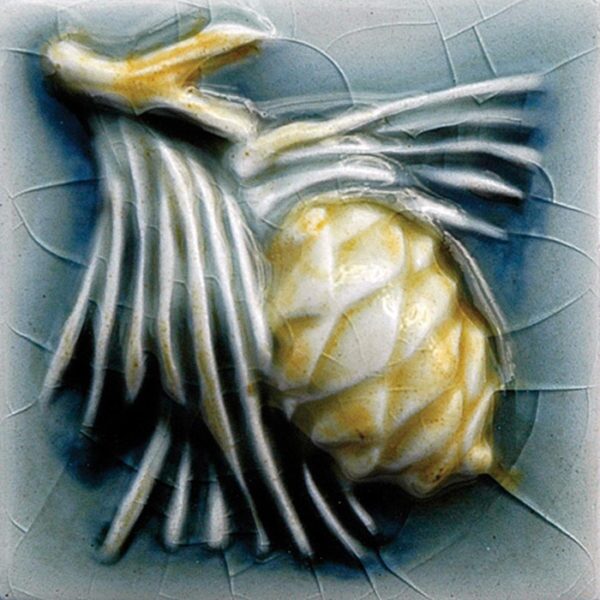 Pratt and Larson Tile 2×2 Pinecone BBF WW7   Pratt + Larson   