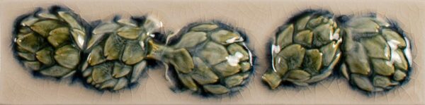 Pratt and Larson Tile 2×8 Artichoke WW2   Pratt + Larson   