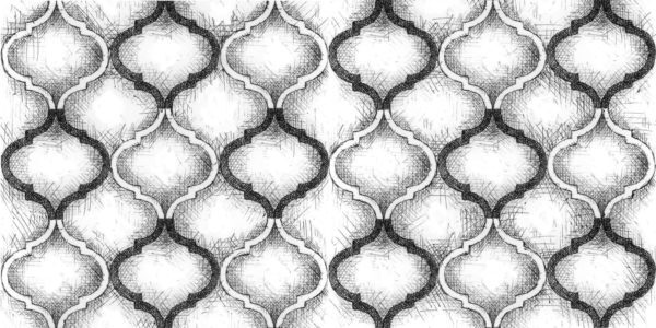 Pratt and Larson Tile Scraffito E 5×10   Pratt + Larson   
