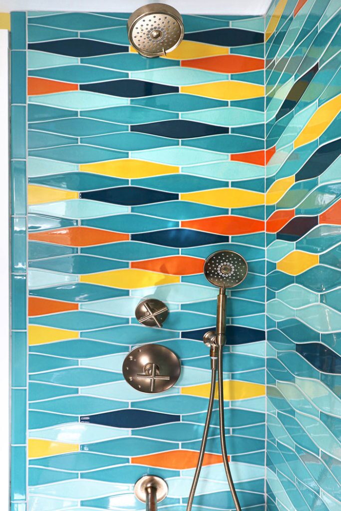 Pratt and Larson Tile Cape Code Beach Bath4   Pratt + Larson   
