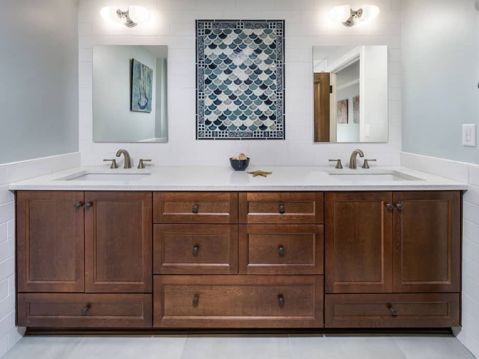 Pratt and Larson Tile Ocean Bath 3   Pratt + Larson   