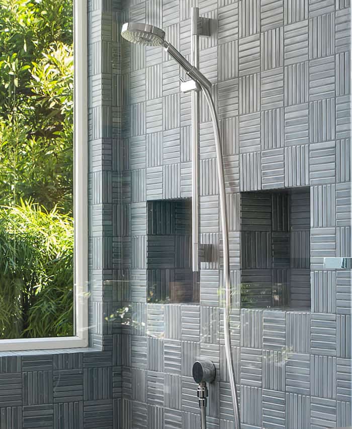Pratt and larson Tile Parquet Bath 3   Pratt + Larson   