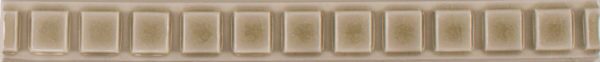 Pratt and Larson Tile 1×8 Dentil Liner W40   Pratt + Larson   