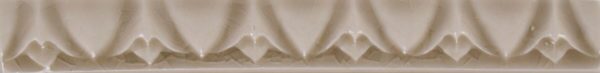 Pratt and Larson Tile 1×8 Egg Dart W79   Pratt + Larson   