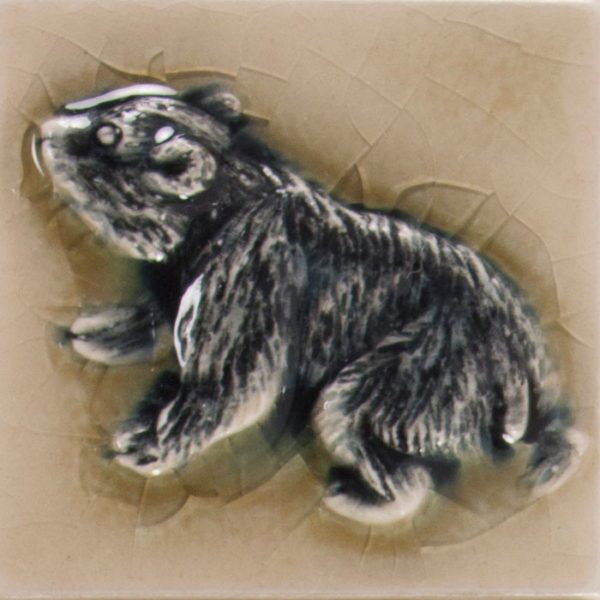 Pratt and Larson Tile 2×2 Bear WW40   Pratt + Larson   