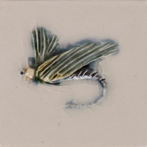 Pratt and Larson Tile 2×2 Fly B WW1   Pratt + Larson   