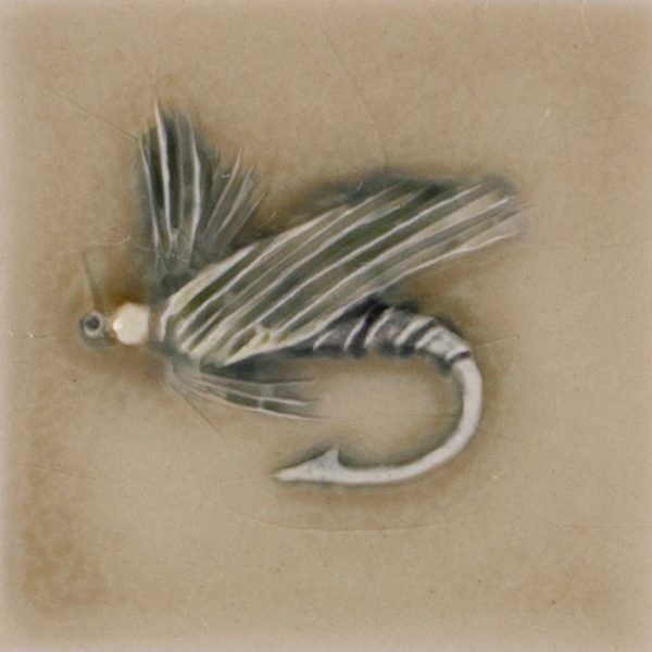 Pratt and Larson Tile 2×2 Fly B WW40   Pratt + Larson   