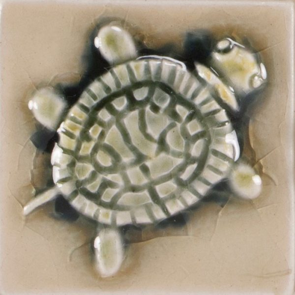 Pratt and Larson Tile 2×2 Turtle WW40 e1434572682602   Pratt + Larson   
