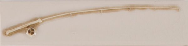 Pratt and Larson Tile 2×8 Fishing Pole WW1   Pratt + Larson   