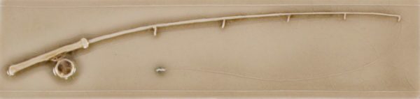 Pratt and Larson Tile 2×8 Fishing Pole WW40   Pratt + Larson   