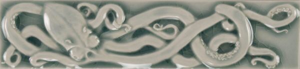 Pratt and Larson Tile 2×8 Octopus W7   Pratt + Larson   