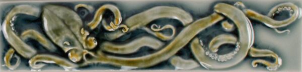 Pratt and Larson Tile 2×8 Octopus Custom WW7   Pratt + Larson   