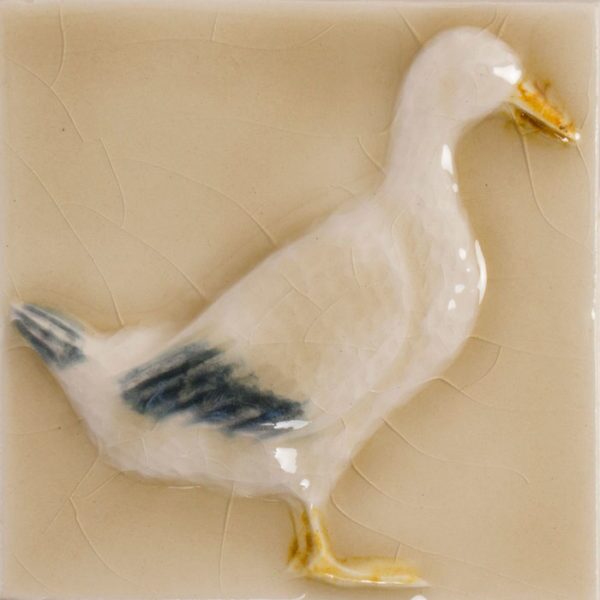 Pratt and Larson Tile 4×4 Duck WW70   Pratt + Larson   