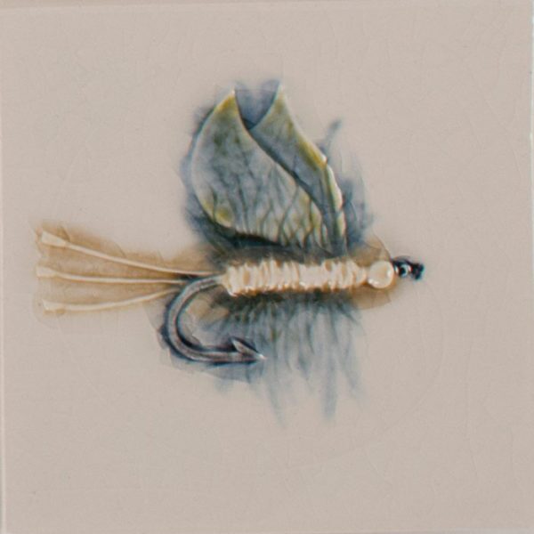 Pratt and Larson Tile 4×4 Fly C WW1   Pratt + Larson   