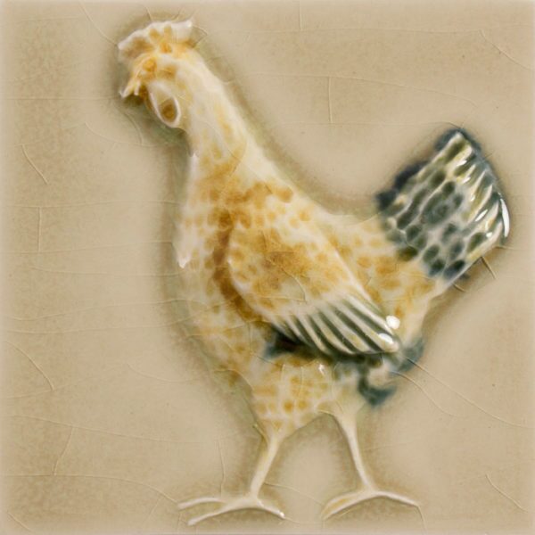 Pratt and Larson Tile 4×4 Hen WW40   Pratt + Larson   