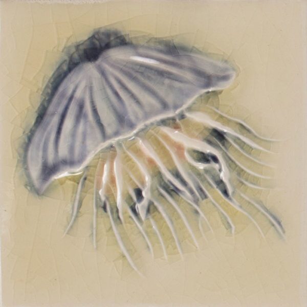 Pratt and Larson Tile 4×4 Jellyfish WW20   Pratt + Larson   