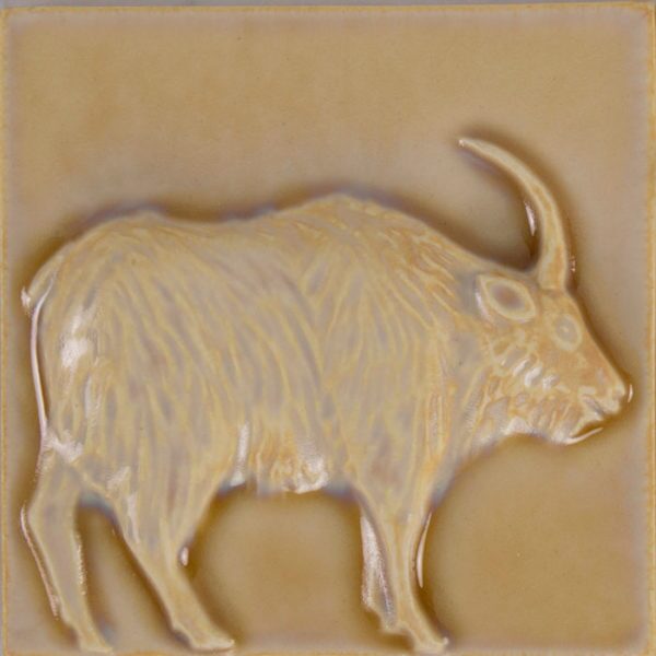 Pratt and Larson Tile 4×4 Moutain Goat C204   Pratt + Larson   