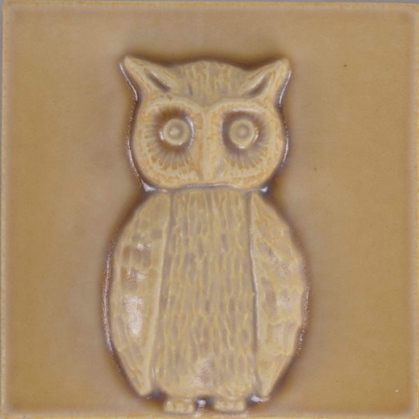 Pratt and Larson Tile 4×4 Owl C204   Pratt + Larson   